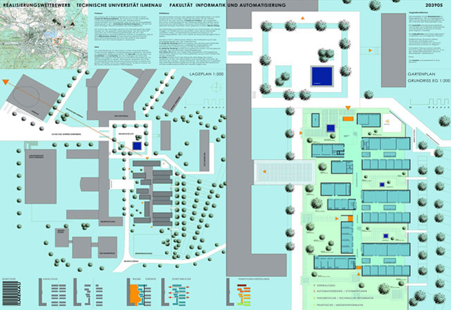 Technische Universität Ilmenau / Plan